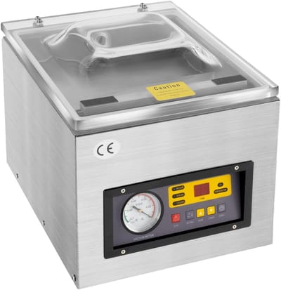 Vacuümmachine - Vacuümsealer - Voedsel bewaren - Professioneel model - 30 cm seal - Zilver
