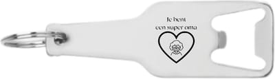 Akyol - je bent een super oma flesopener - Oma - liefste oma - oma cadeau verjaardag - oma en opa cadeau - familie cadeau - bedankje - 105 x 25mm