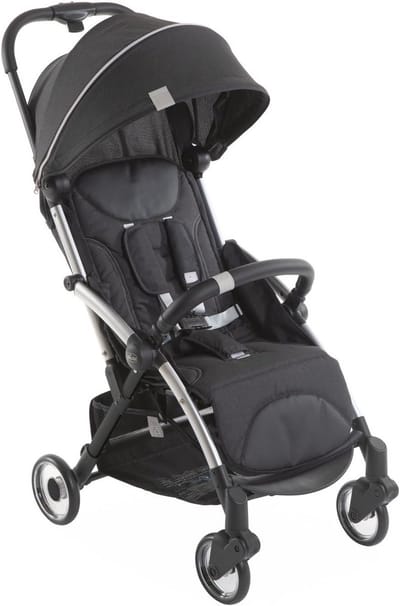 Kinderwagen met automatische sluiting en UV-bescherming voor kinderen van 0 tot 4 jaar