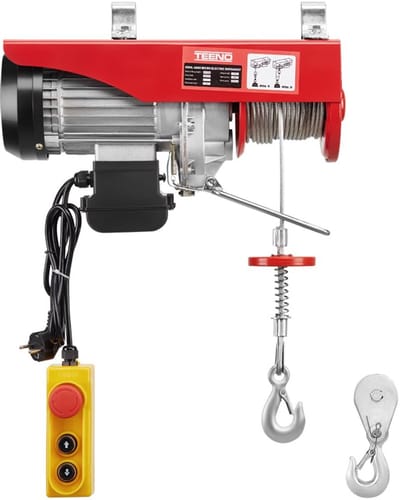 Elektrische takel met hoge capaciteit en snel heffen - 400 kg/800 kg