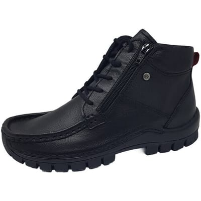 Wolky Zwarte Leren Dames Veterschoenen - Zwart - 37