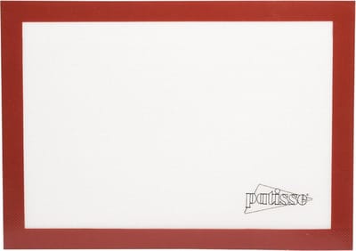 Patisse Bakmat 59 X 39 Cm Siliconen Rood/wit