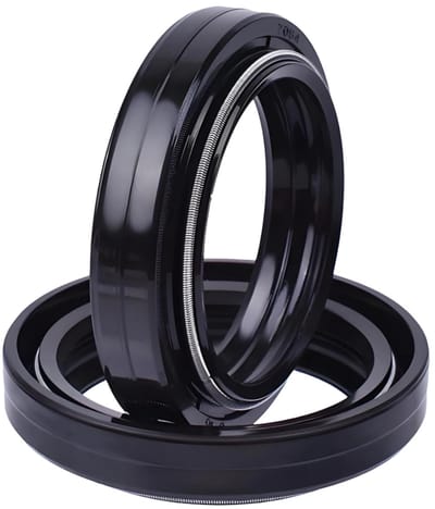 Dailygoods- Dempers Set - 2x Olieafdichtingen/2x Stofafdichtingen - 41mm/54mm - Rubber - Geschikt voor GSX750F/GSXR750 - Duurzaam materiaal - Motorfietskeerring