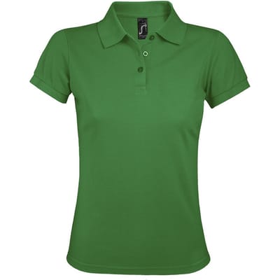 SOLS Dames/dames Prime Pique Polo Shirt (Kelly Groen)