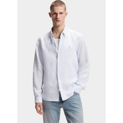 BOSS Black Casual hemd lange mouw Blauw H-LIAM-BD-E-C1-261 10279014 0 50560595/450
