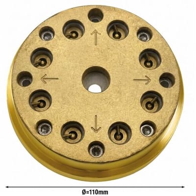 GGM Gastro Kit "Busiata" - passend für elektrische Nudelmaschine NMSM20