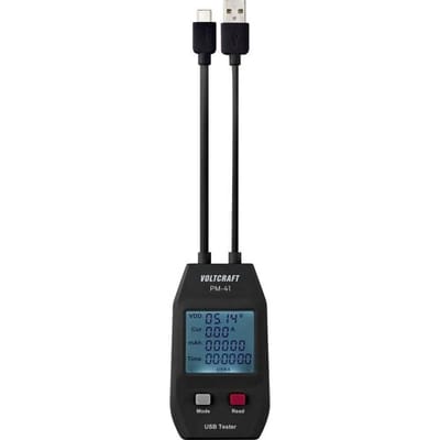 VOLTCRAFT PM-41 USB-tester Digitaal Incl. testkabel
