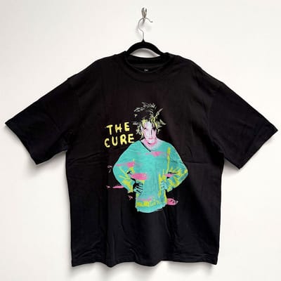 The Cure - Beach Party Tour '86 Heren T-shirt - S - Zwart