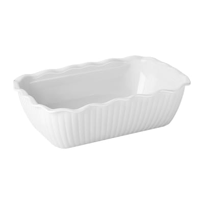 Olympia Kristallon Middelgrote Saladebak - Wit