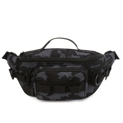 Livano Heuptas - Heuptasje - Heuptasjes - Money Belt - Dames - Heren - Festival - Wandelen - Fanny Pack - Zwart Camouflage