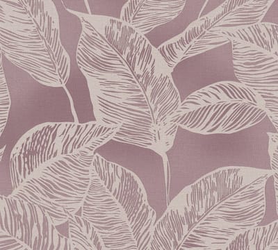 GROTE BLADEREN BEHANG | Floraal - Lila - A.S. Création Natural Living D`eco