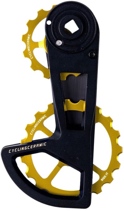 Cycling Ceramic Ospw Sram Red/force/rival Axs 12s Jockeywielsysteem Blauw 14-19t