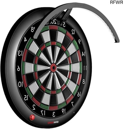 Dartbord Verlichting - Dartlamp Soft Tip - Betere Zichtbaarheid Darts - Speciaal voor Soft Tip - S - Zwart