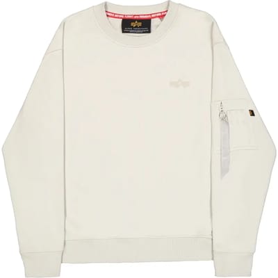 Sweatshirt Alpha Industries Dye To MatchMid Logo