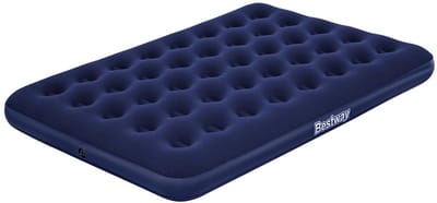Bestway – Luchtbed – Twijfelaar – 137×191×22 cm – Blauw – Incl. Elektrische Pomp - Luchtbed - Elektrische Pomp - Camping - Buiten - 2 Persoons