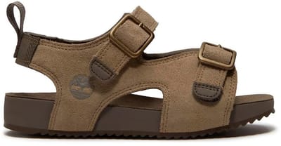 Timberland Castle Island Backstrap Sandalen Voor Peuters Bruin EU 23 Kinderen