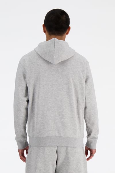 New Balance Sport Essentials French Terry Athletic Grey Größe: S | Kaputzenpullis Outlet | Herren | Grau