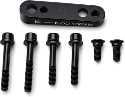 Fietsrem Adapter - Schijfrem Bevestiging - Racefiets Onderhoud - Ultralicht Aluminium - M5 Schroef