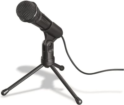 Bekabelde PC-microfoon met statief voor podcasting en streaming