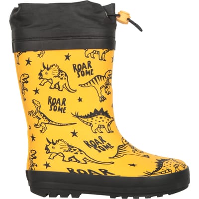 Mountain Warehouse Kinder/Kinder II Dinosaurus Winter Wellington Laarzen (Geel)