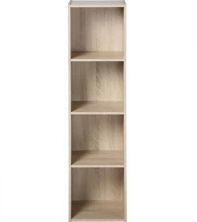CALICOSY - Opbergplank bestaande uit 4 dozen 31x30x123cm