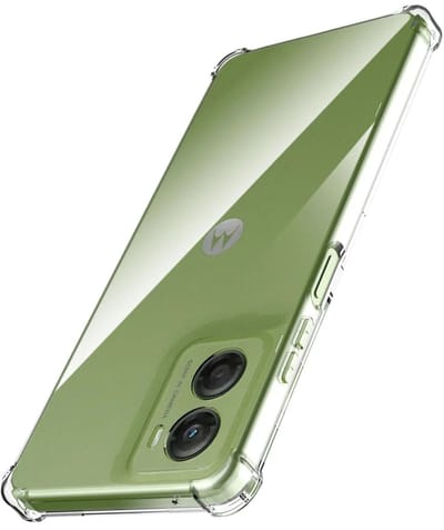 Transparant Hoesje Geschikt voor Motorola Moto G06 | Schokbestendig TPU | Back Cover | Dun | Flexibel | Shockproof | Doorzichtig