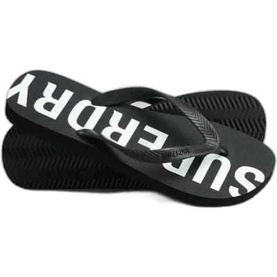 Superdry Code Core Sport Teenslippers Zwart Grootte: S
