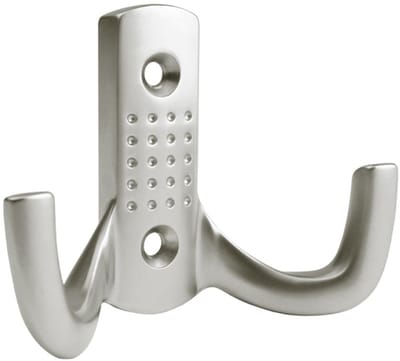 Gamet WP12 - Dubbele Haak - Chroom Satijn - Moderne Stijl