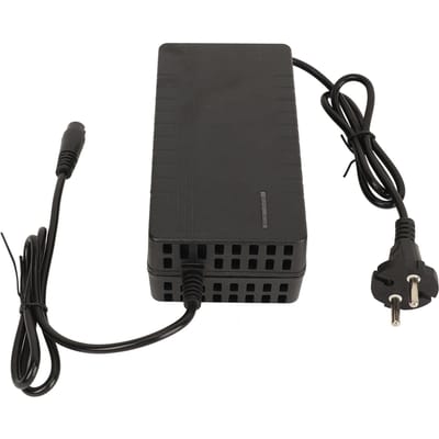 Adaptateur secteur pour trottinette 54,6 V 2 A Charge rapide Chargeur pour trottinette électrique pour GXL V2 AC black
