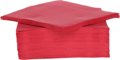 Cosy & Trendy Servetten Luxe kwaliteit - rood - 80x - 38 x 38 cm - Tafel decoratie - Papier
