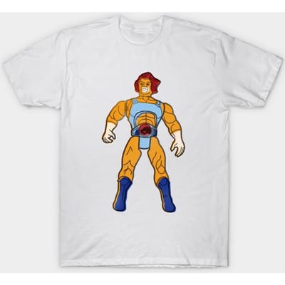 T-shirt Femme Thundercats Ho Imprimé Harajuku Kawaii T-shirt Été Manches Courtes T-shirt Femme Haut Tee 4XL blanc