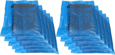 Afdekfolie Set - Bouwfolie Plastic - Renovatie Bescherming - Sterk Polyethyleen - 25 Stuks 4x5m - Zwart