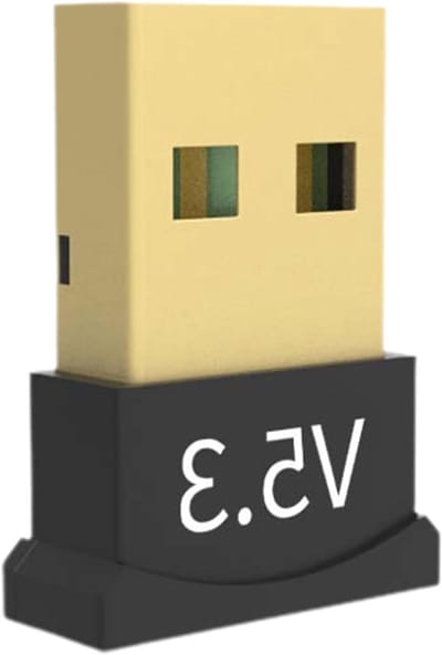 Draadloze USB Adapter - PC Transmitter - Apparaten Verbinden - Versie 5.3 - Compact Formaat - Zwart