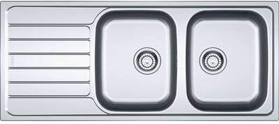Franke Spark - Spoelbak SKX 621, 116x50 cm, rvs 101.0504.083