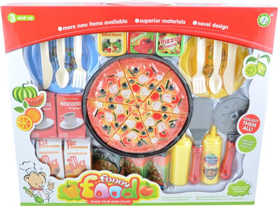 Pizza Speelvoedsel Set