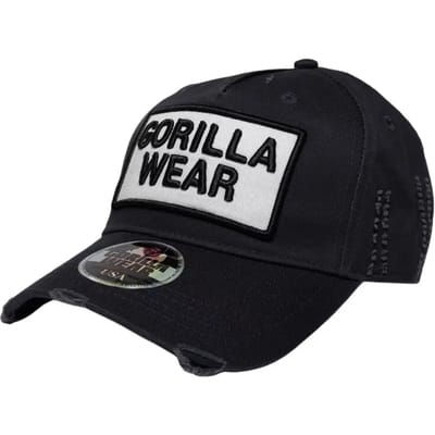 Gorilla Wear Harrison Pet - Zwart/Wit