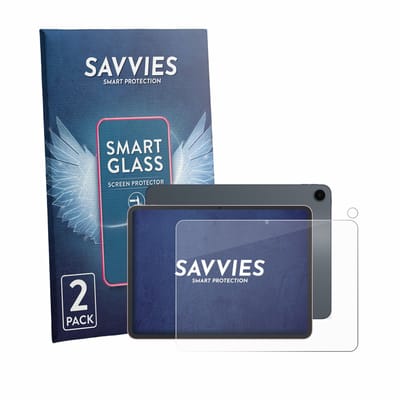 2 Stuks Savvies Screenprotector - geschikt voor Oppo Pad 5 (Voor+Camera) - beschermfolie glas transparant