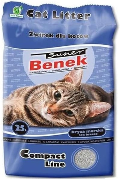 Kattenbakvulling Bentoniet - Korreltjes Absorberend - Frisse Kattenbak - Klonterende Werking - 25 Liter