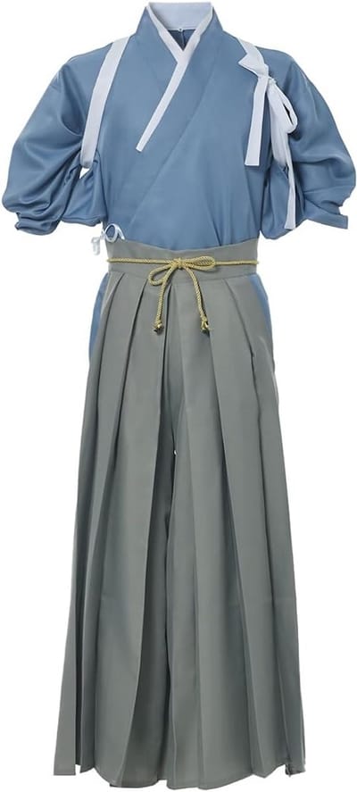 Traditionele Japanse Stijl Heren Kimono Badjas met Obi