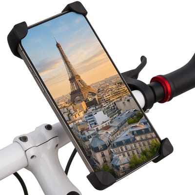Telefoonhouder Fiets - 360 Graden Draaibaar - Fietshouder voor Smartphones - Mobiel Houder Motor - Universeel