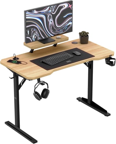 Mark Adler Leader 5.1 - Computerbureau - met plank - met 5V USB-oplader - Oak