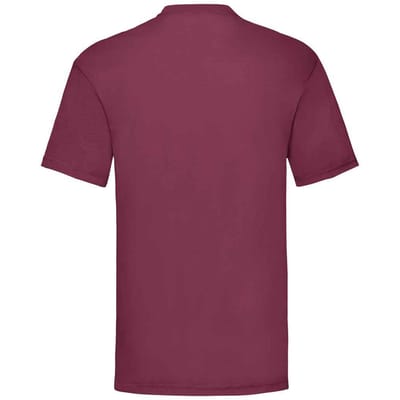 Fruit of the Loom Heren Valueweight T-Shirt (Bourgondië)
