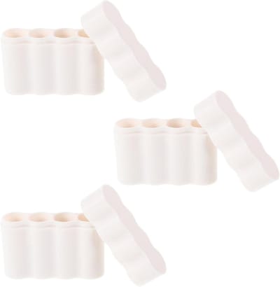Draagbare Batterij Organizer - Batterijhouder Set - Reis Opslag - Waterdicht Stofdicht - 3 Stuks - Wit