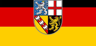Vlag Saarland 100x150cm