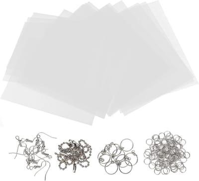 Krimpkous Vellen - Krimpfolie Kit - Ambachtelijke Creaties - Compleet met Tools - 20 Stuks - Transparant