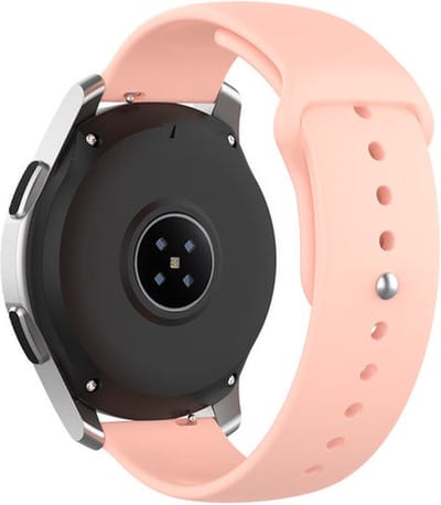 Strap-it Smartwatch bandje 20mm - horlogebandje sport geschikt voor Samsung Galaxy Watch 42mm / Galaxy Watch 3 41mm / Galaxy Watch Active / Active2 40 & 44mm / Gear Sport - Polar Ignite / 2 / 3 / Unite / Pacer - roze