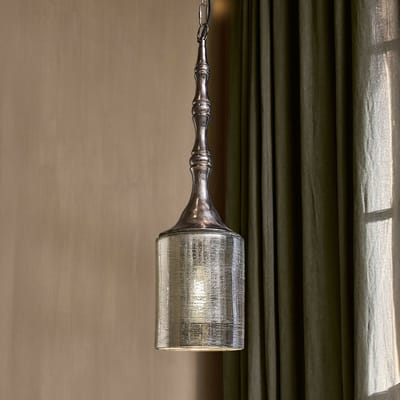 LOBERON Hanglamp Zahureh silber/bronze