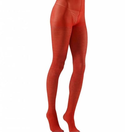 Glitter panty rood dames