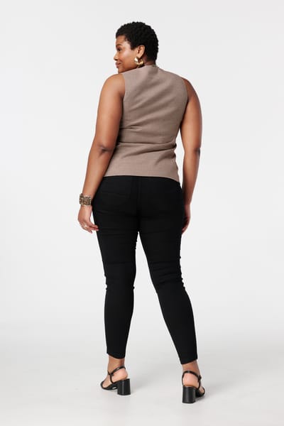 MS Mode Tregging Tregging met denim look
