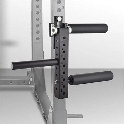 Leg Extension Attachment - Beenmachine Curl - Kracht Training - 8 Verstelbare Posities - 26mm - Zwart